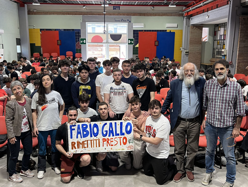Gli studenti delle Aldini Valeriani per Fabio