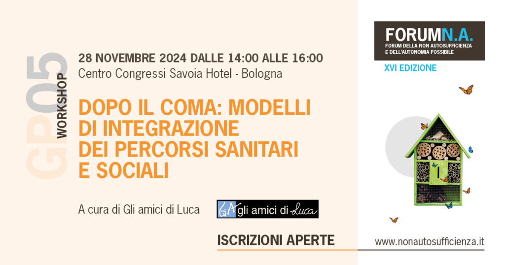 Forum NA: Workshop "Dopo il coma"